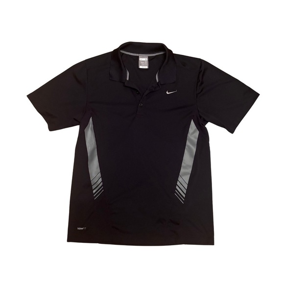 Nike Other - Nike Men's Dri-fit Black Polo Shirt